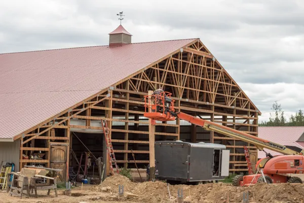 indoor arena addition