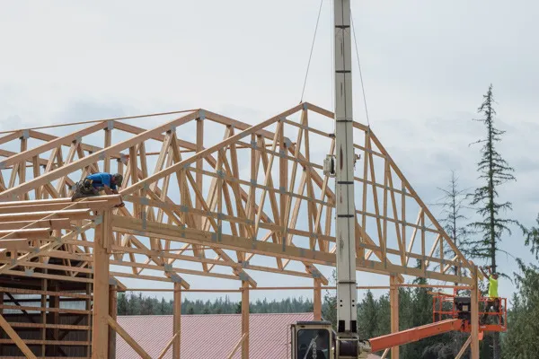 indoor arena addition
