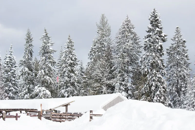 Western Pleasure Guest Ranch Idaho Winter