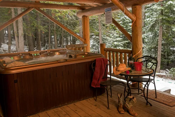 Western Pleasure Guest Ranch Hot Tub