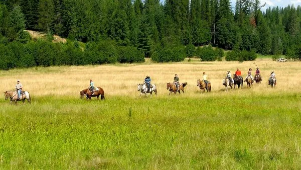Horseback Riding at Western Pleasure Guest Ranch