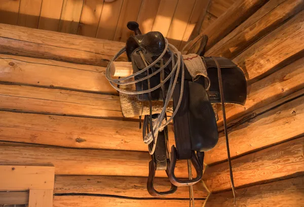 Western Pleasure Guest Ranch Wrangler Cabin Old Saddle