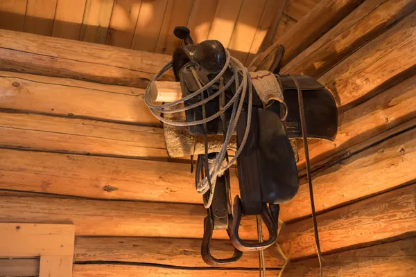 Western Pleasure Guest Ranch Wrangler Cabin Old Saddle
