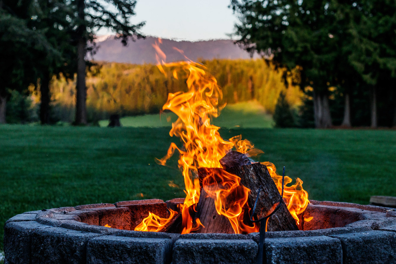 Campfire at Western Pleasure Guest Ranch